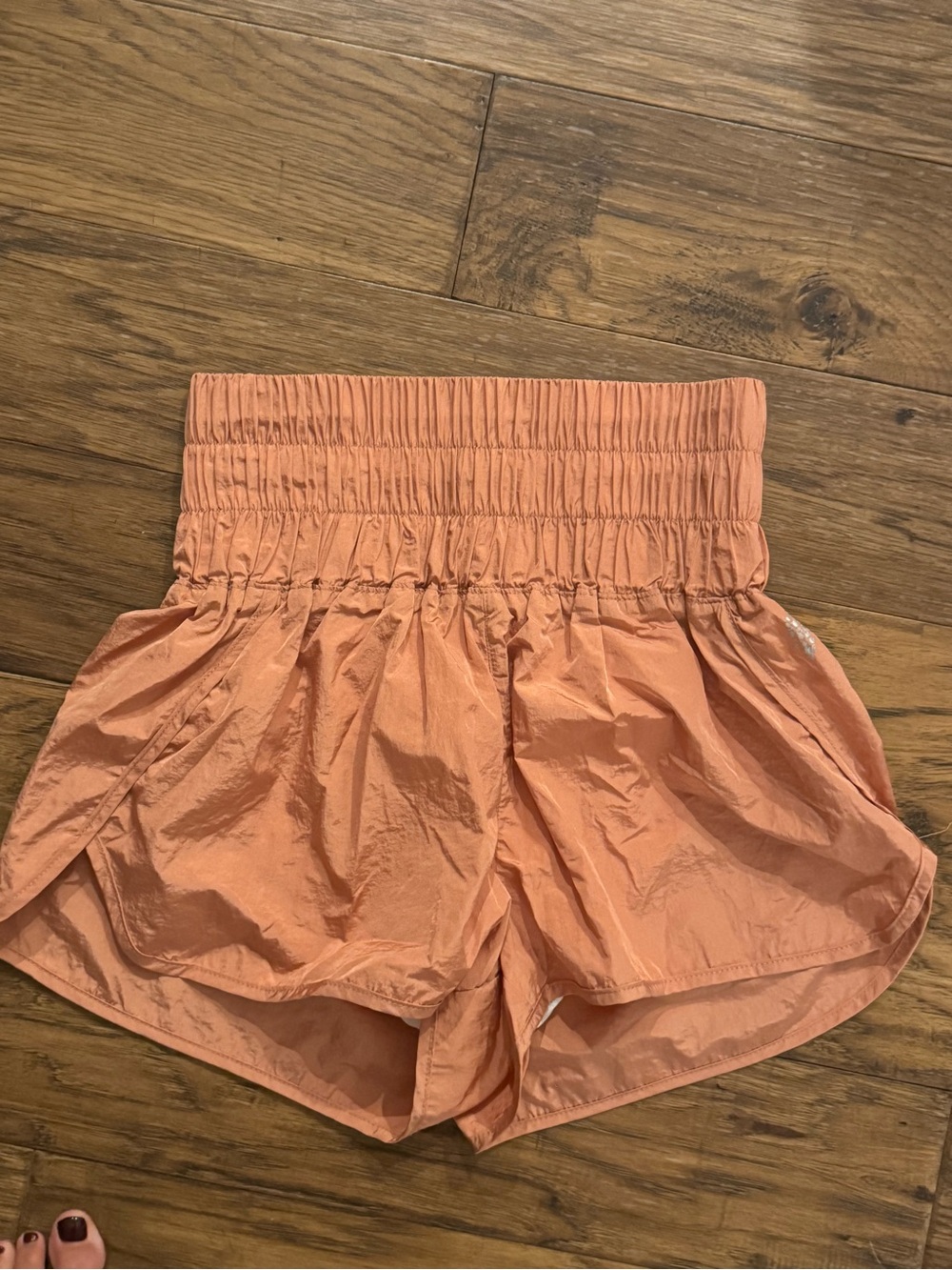 FP Movement by Free People Peach High-Rise Athletic Shorts